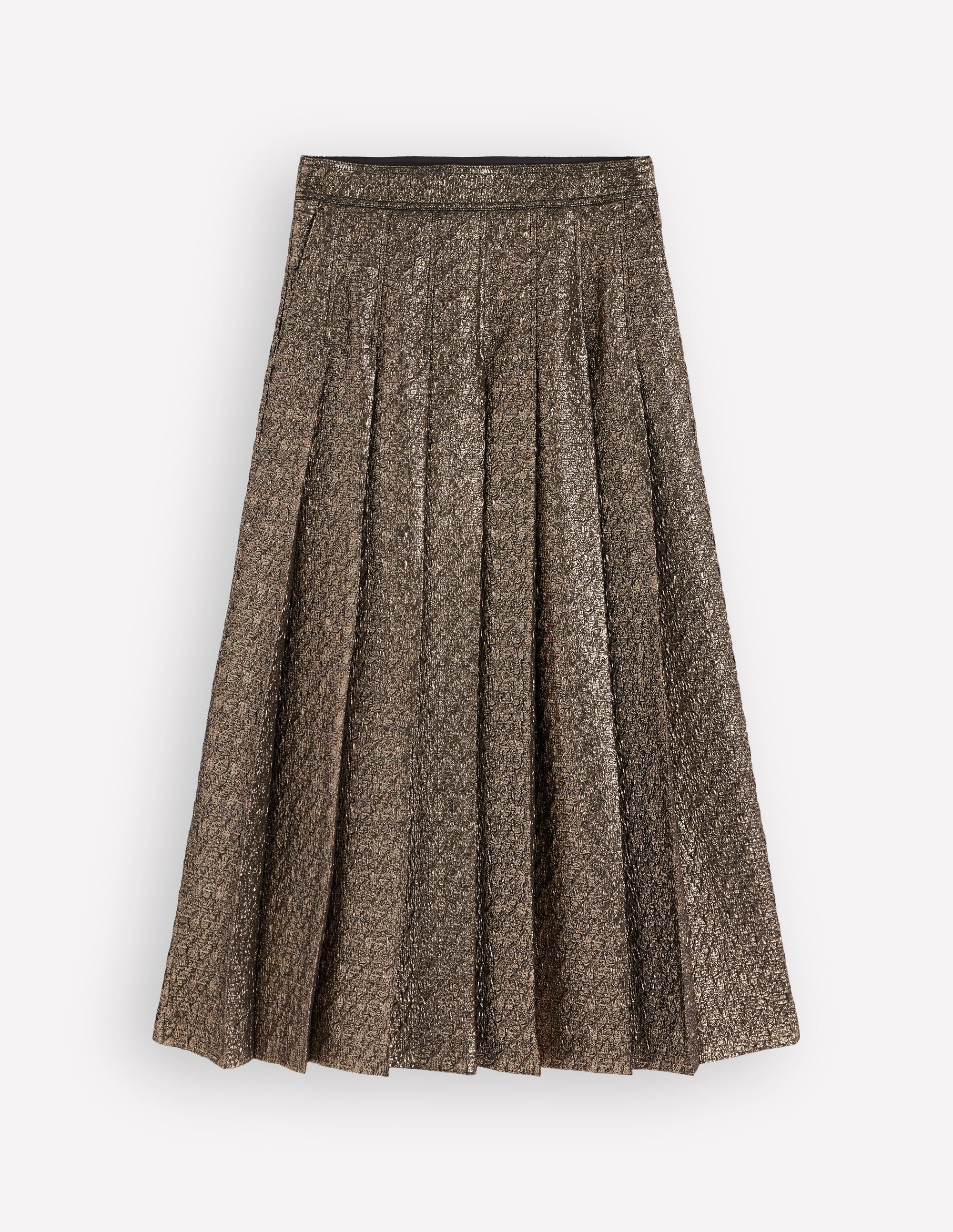 スカート apolina Jacquard skirt 5-7y Aya Jacquard Skirt - Gold | Boden USA