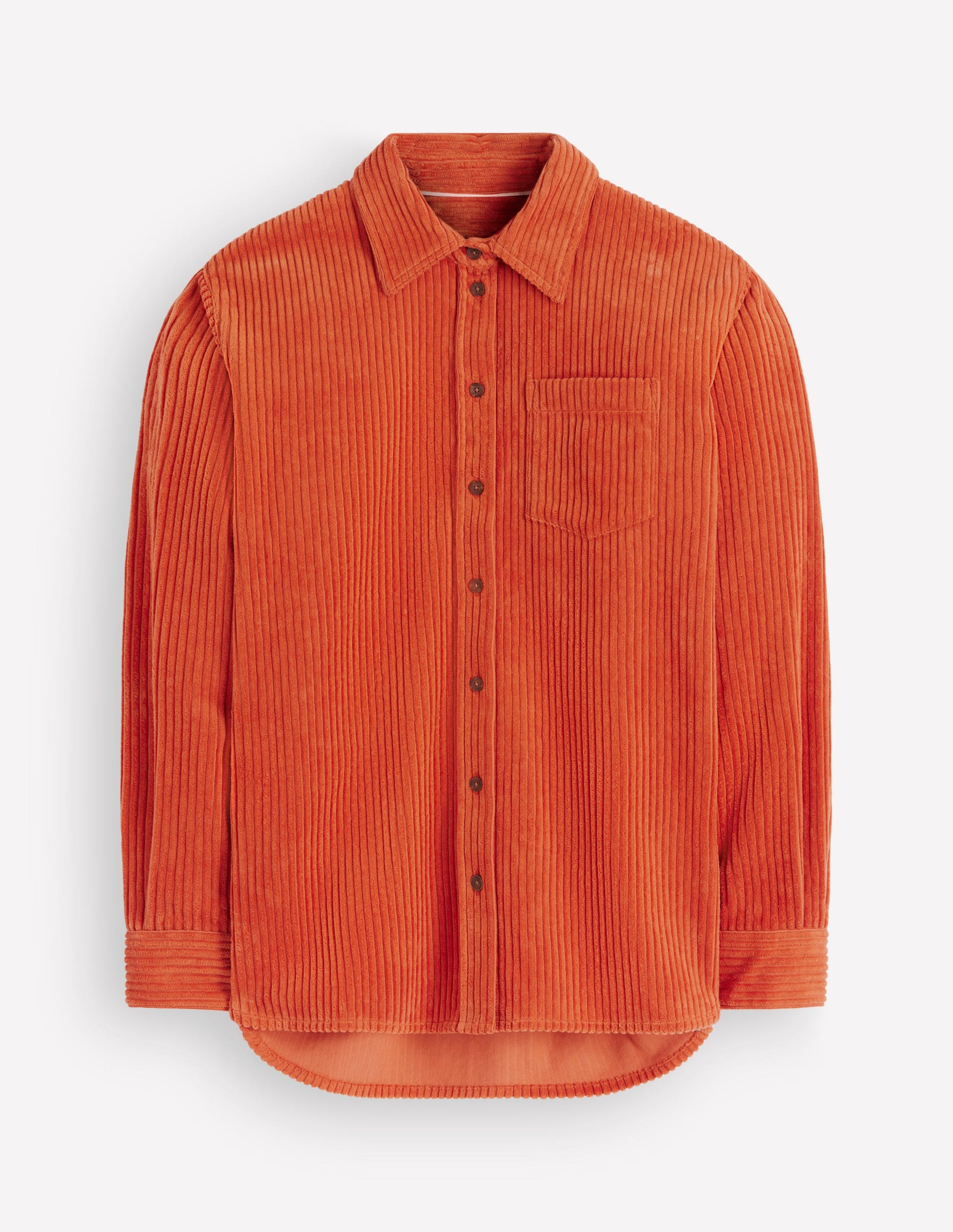 Sienna Relaxed Cord Shirt-Ginger-6