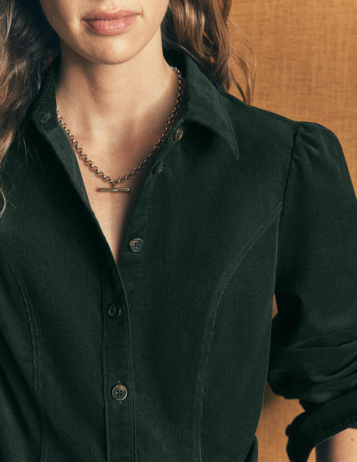 Sky Cord Shirt-Midnight Emerald - Image 2