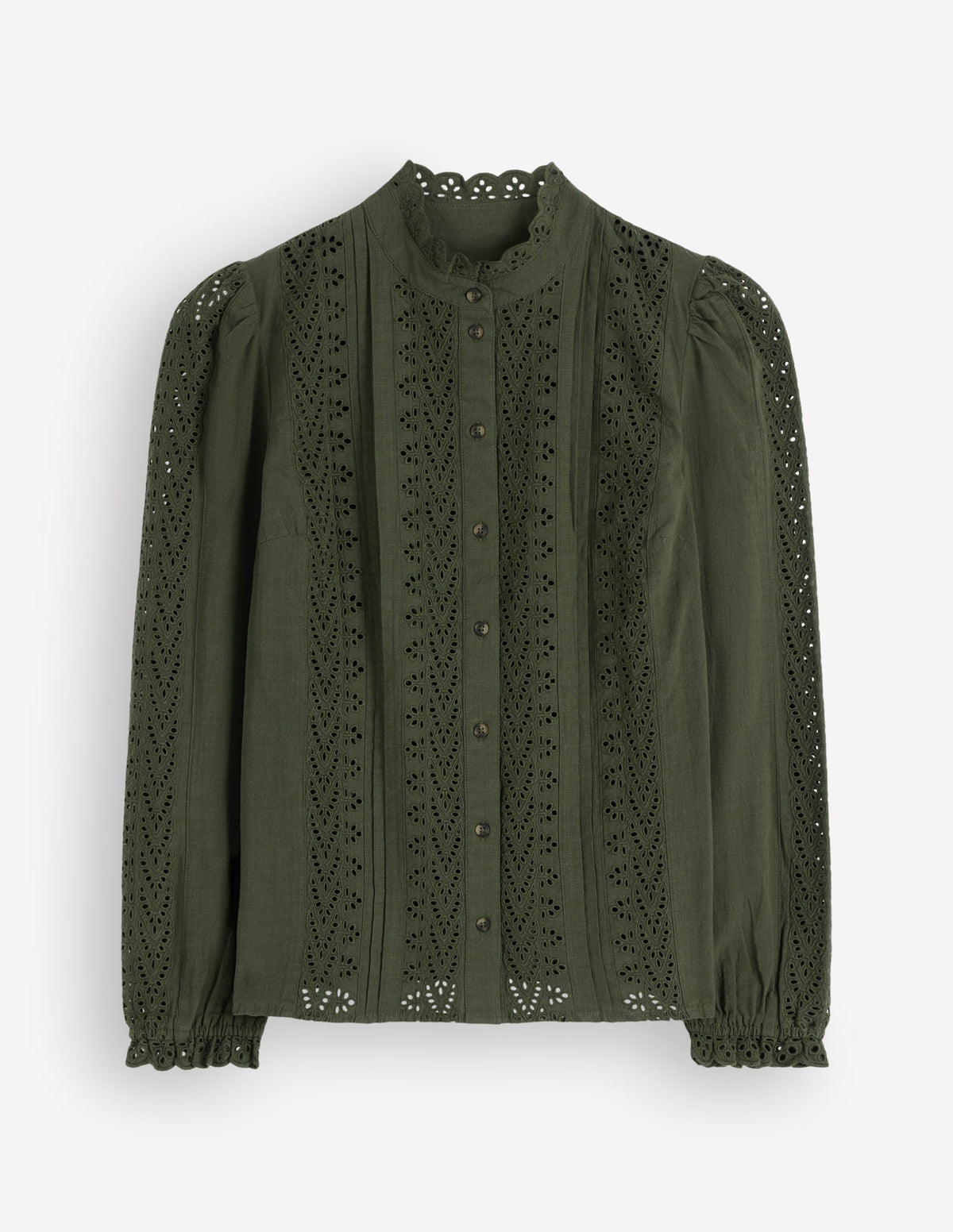 Broderie Cotton Top-Scarab-6