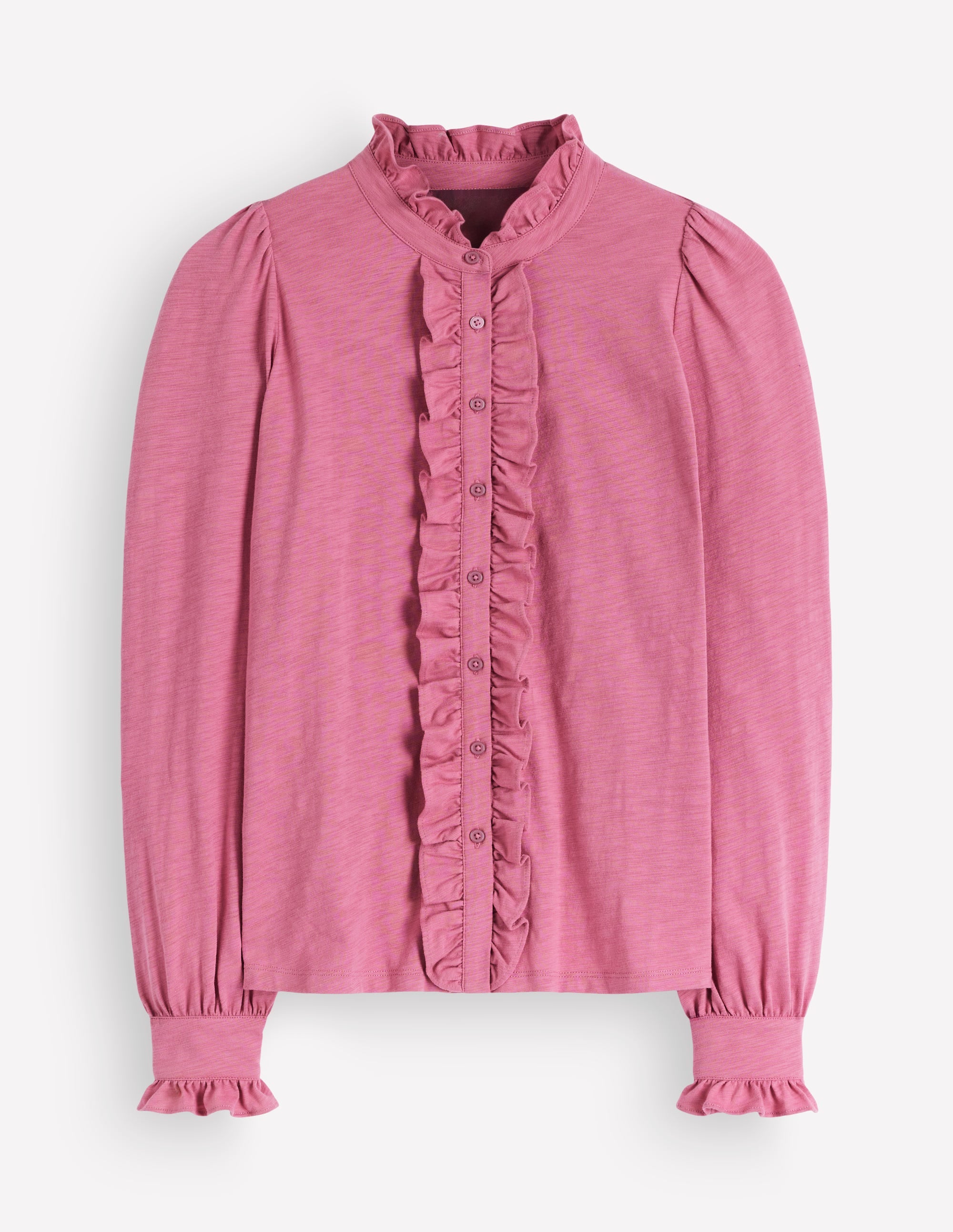 Mega Frill Blouse-Pink Heather - Image 5