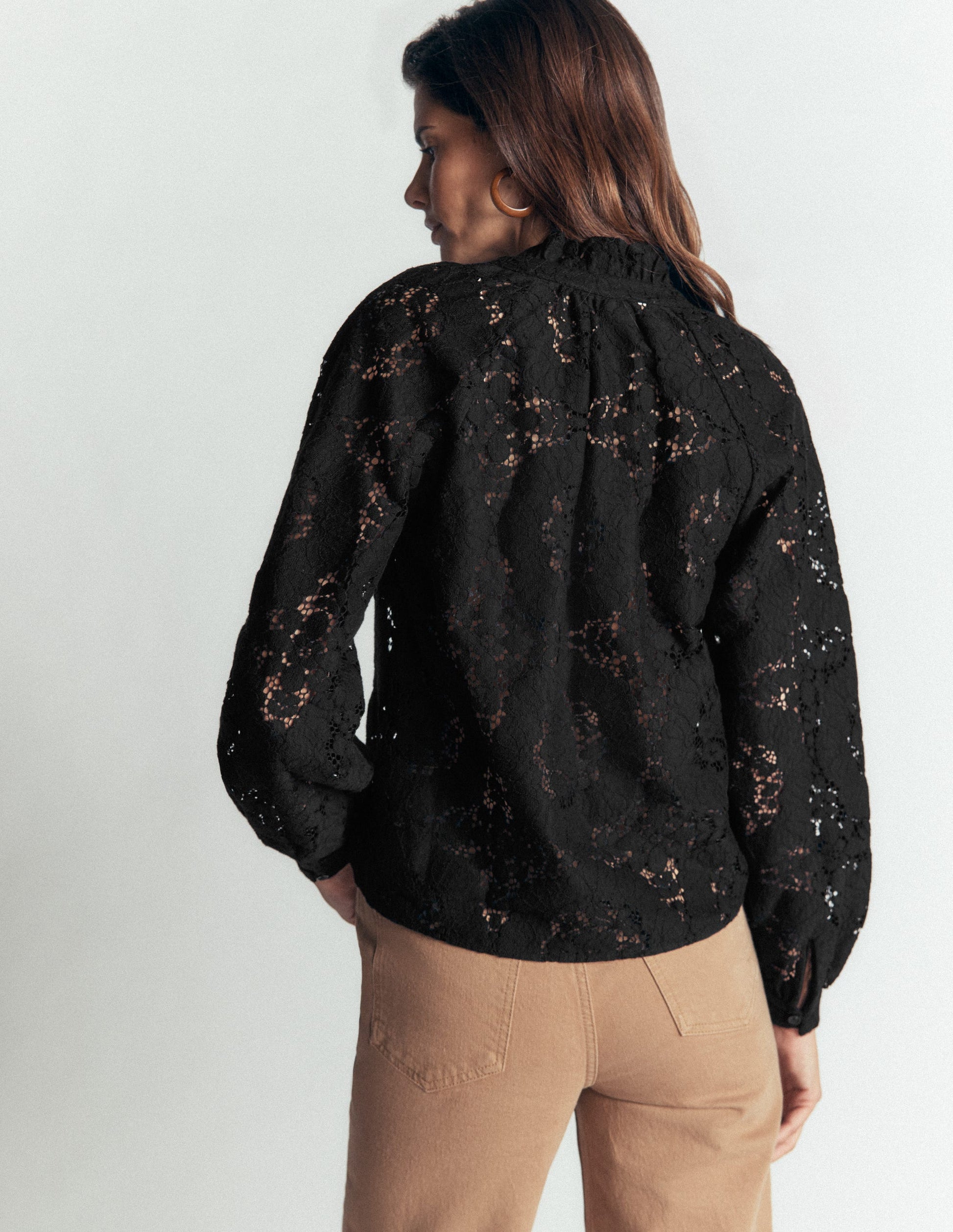 Erica Lace Top-Black-3
