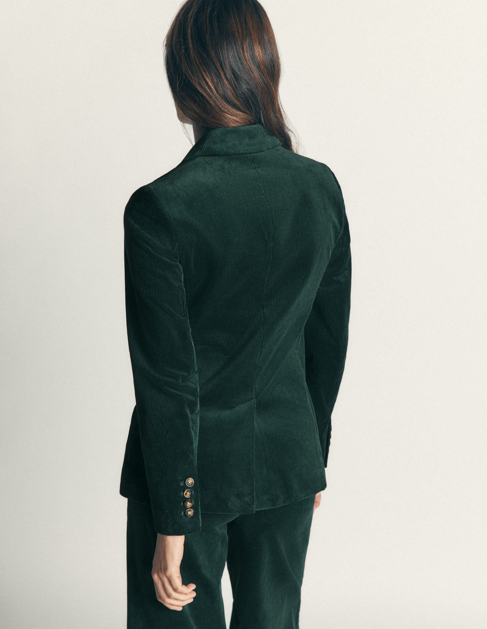 Stamford Cord Blazer - Midnight Teal | Boden USA