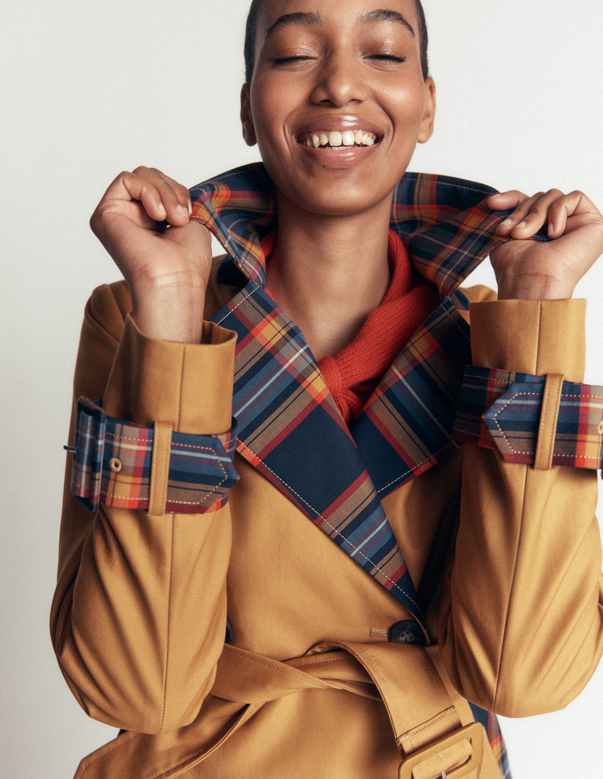 Double Breasted Trench-Camel-5