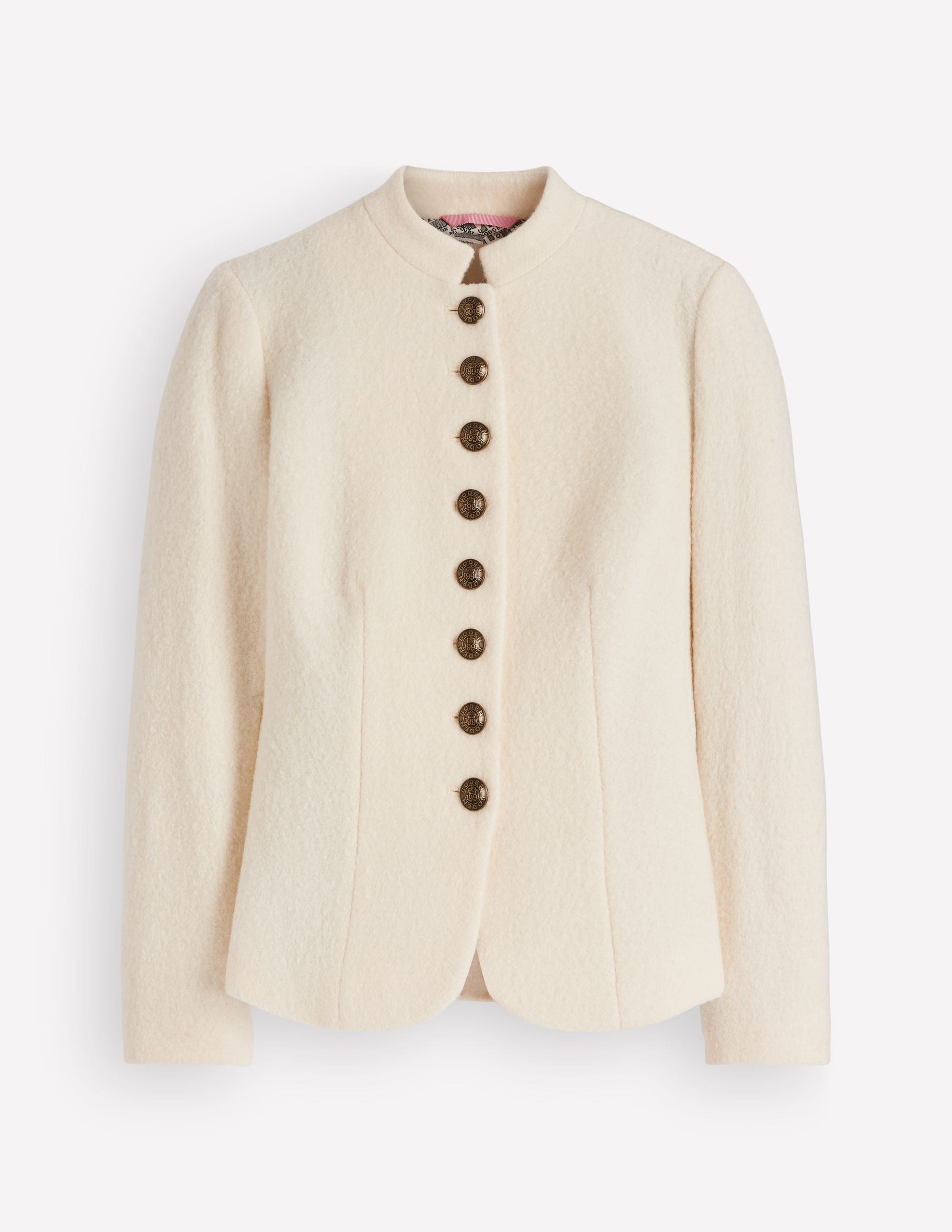 Hereford Boiled Wool Jacket-Ivory-6