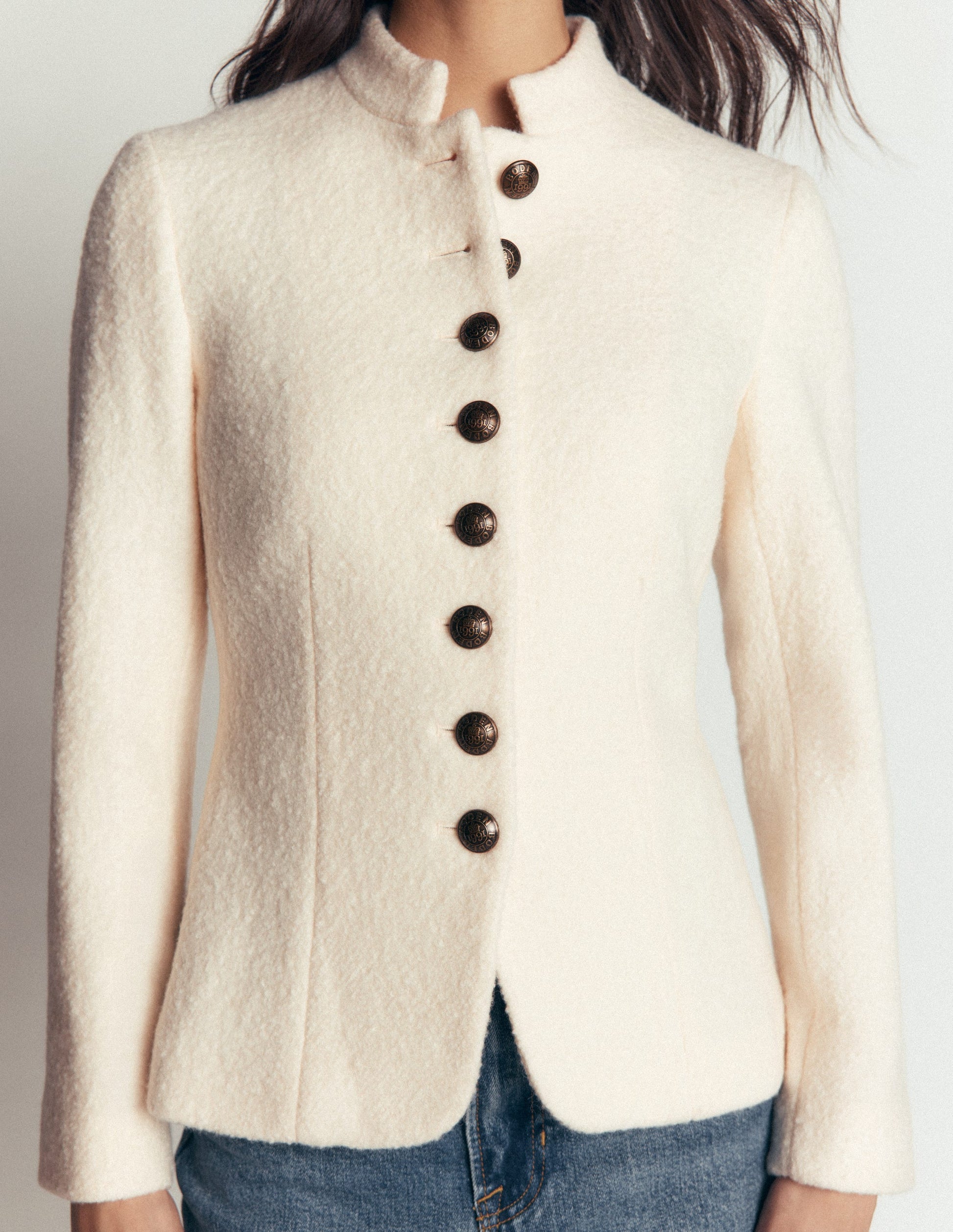 Hereford Boiled Wool Jacket-Ivory-2