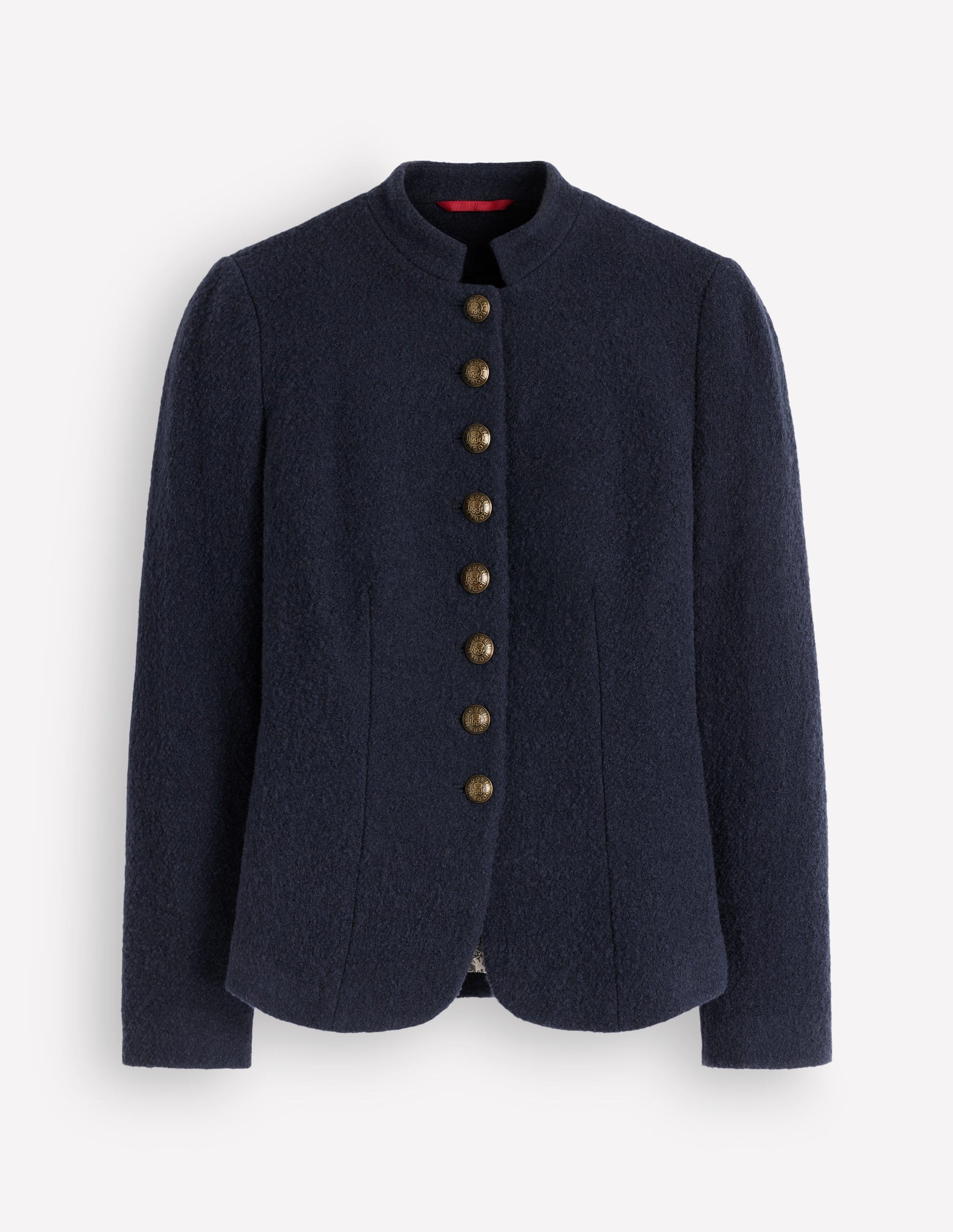Hereford Boiled Wool Jacket-Navy-8