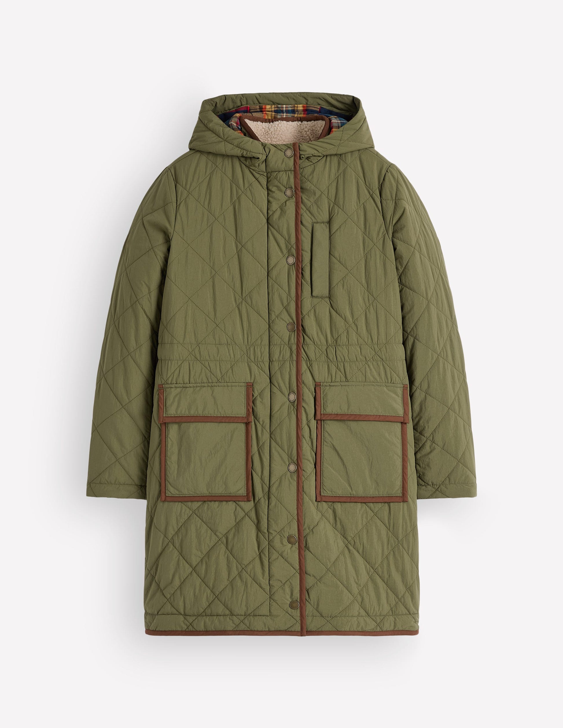 Quilted 4-in-1 Parka-Woodland Green-11