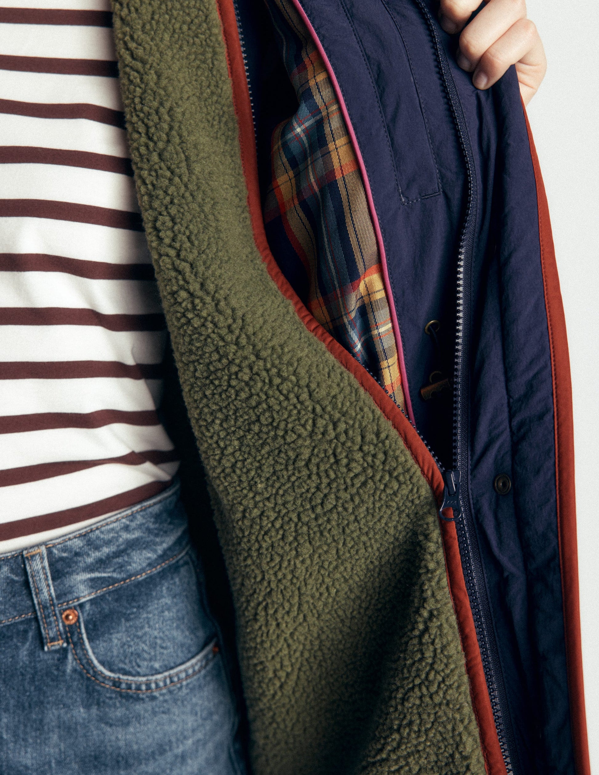 Quilted 4-in-1 Parka-Navy-7