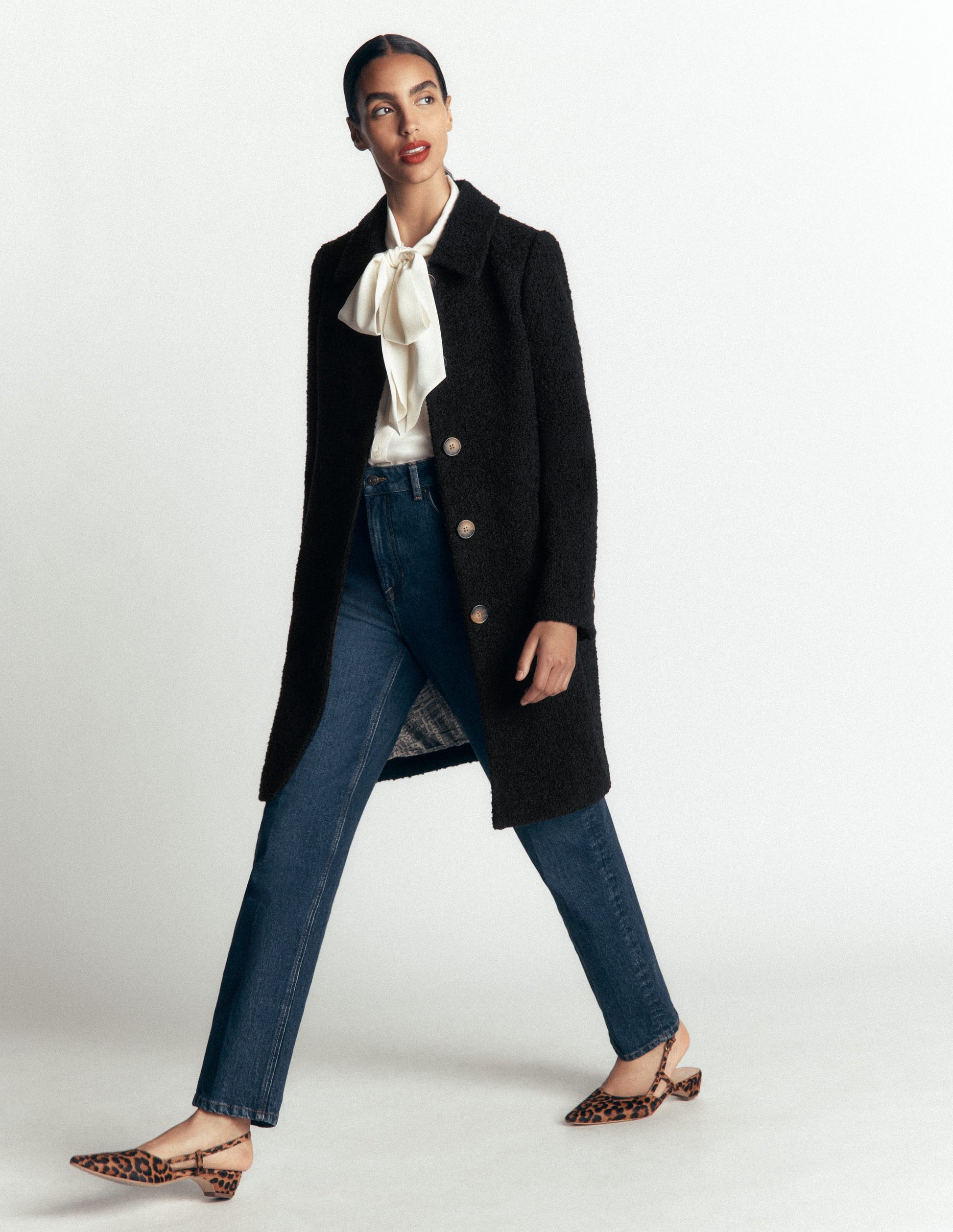 Aylesford Wool Coat-Black-4