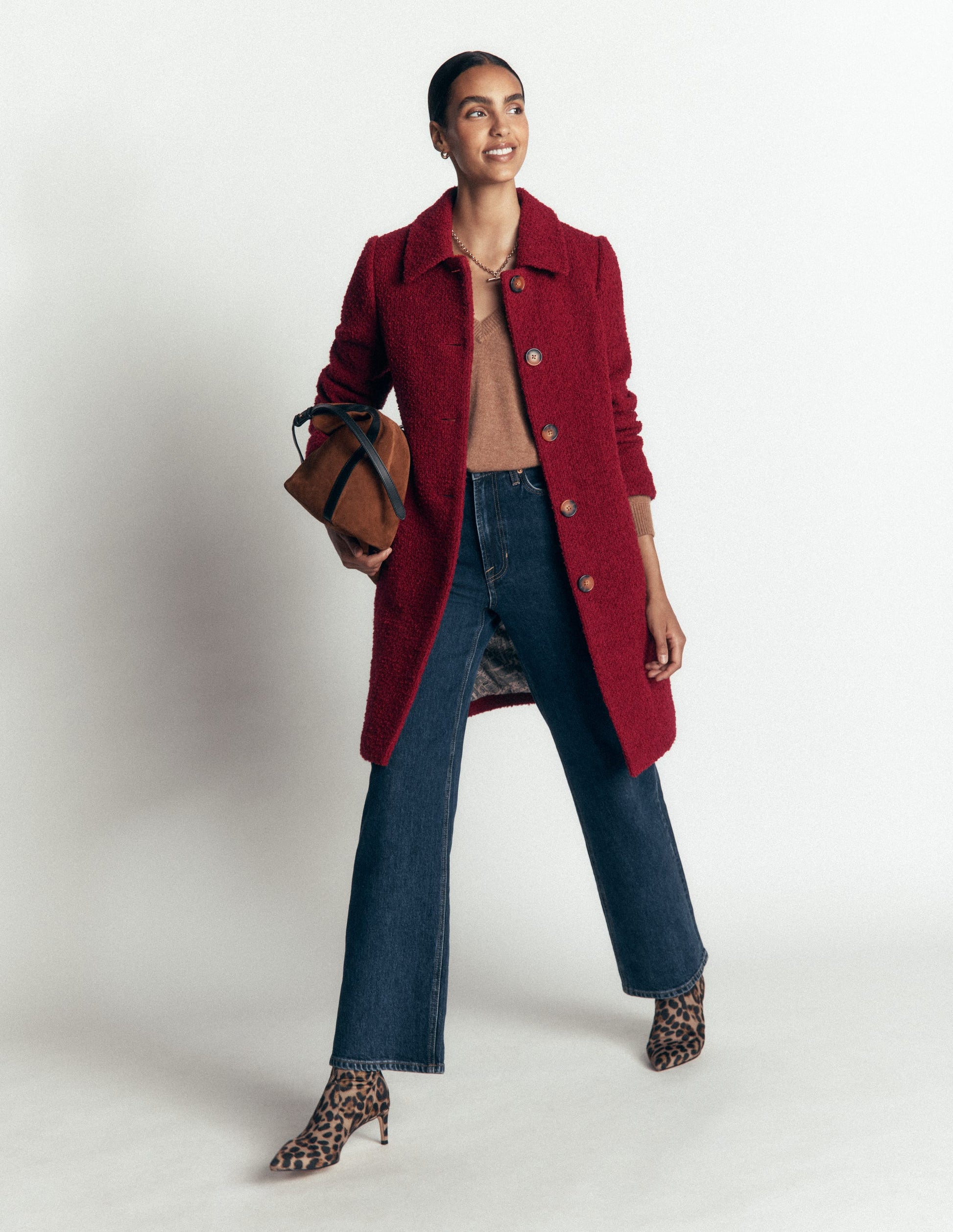 Aylesford Wool Coat-Vino-4