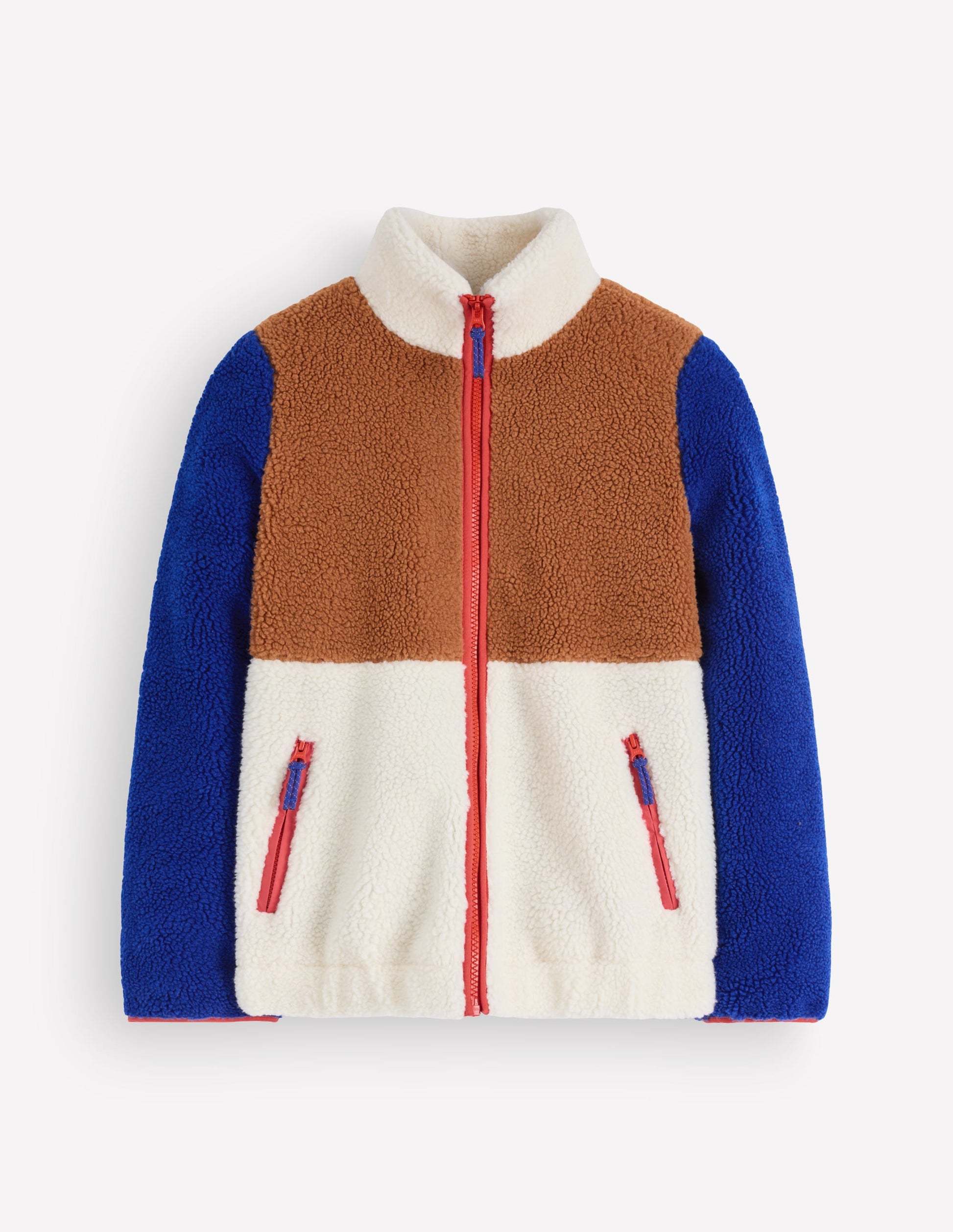 Alnwick Borg Jacket-Brown, Ivory Colour Block-6