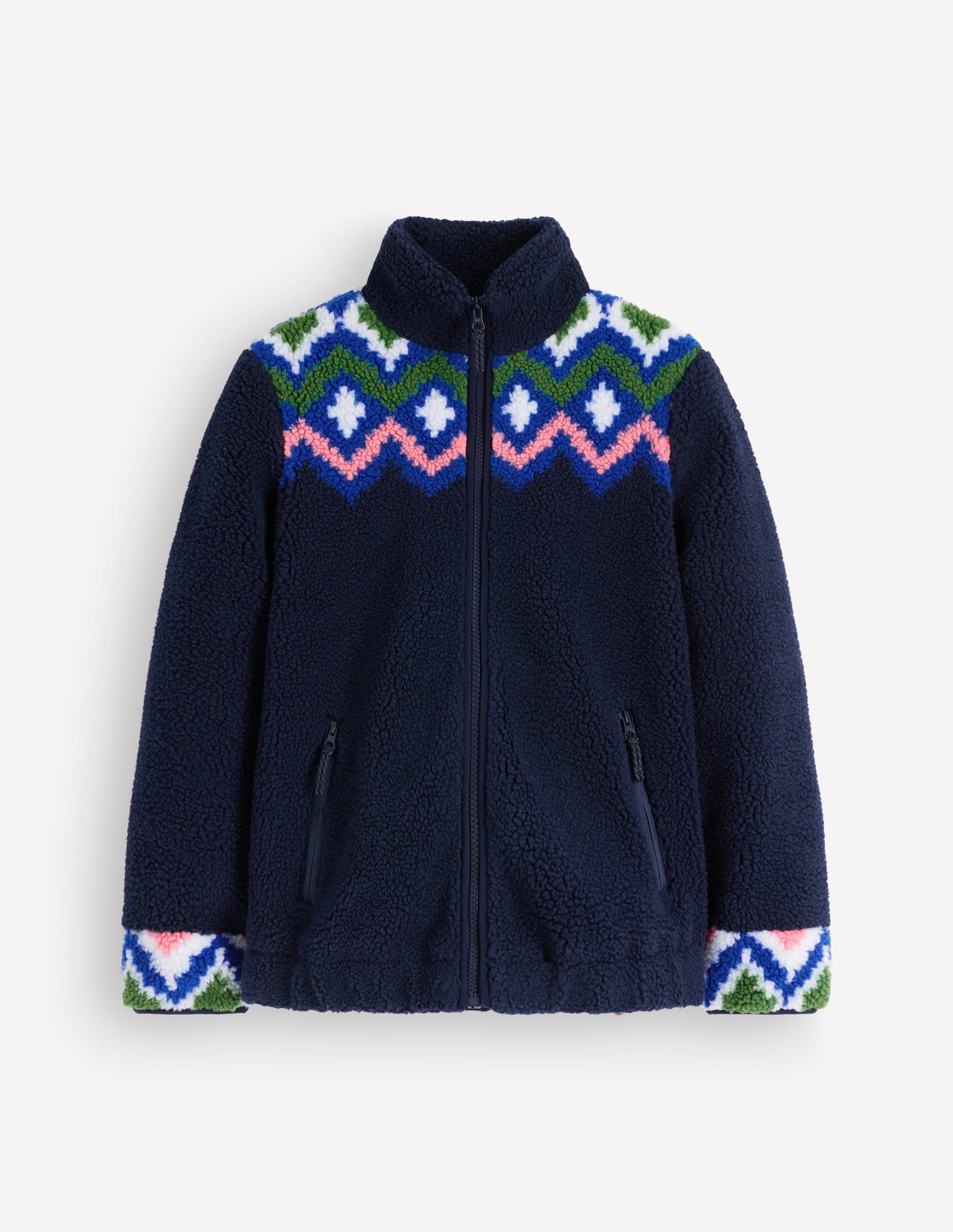 Alnwick Borg Jacket-French Navy, Geo Dream-7
