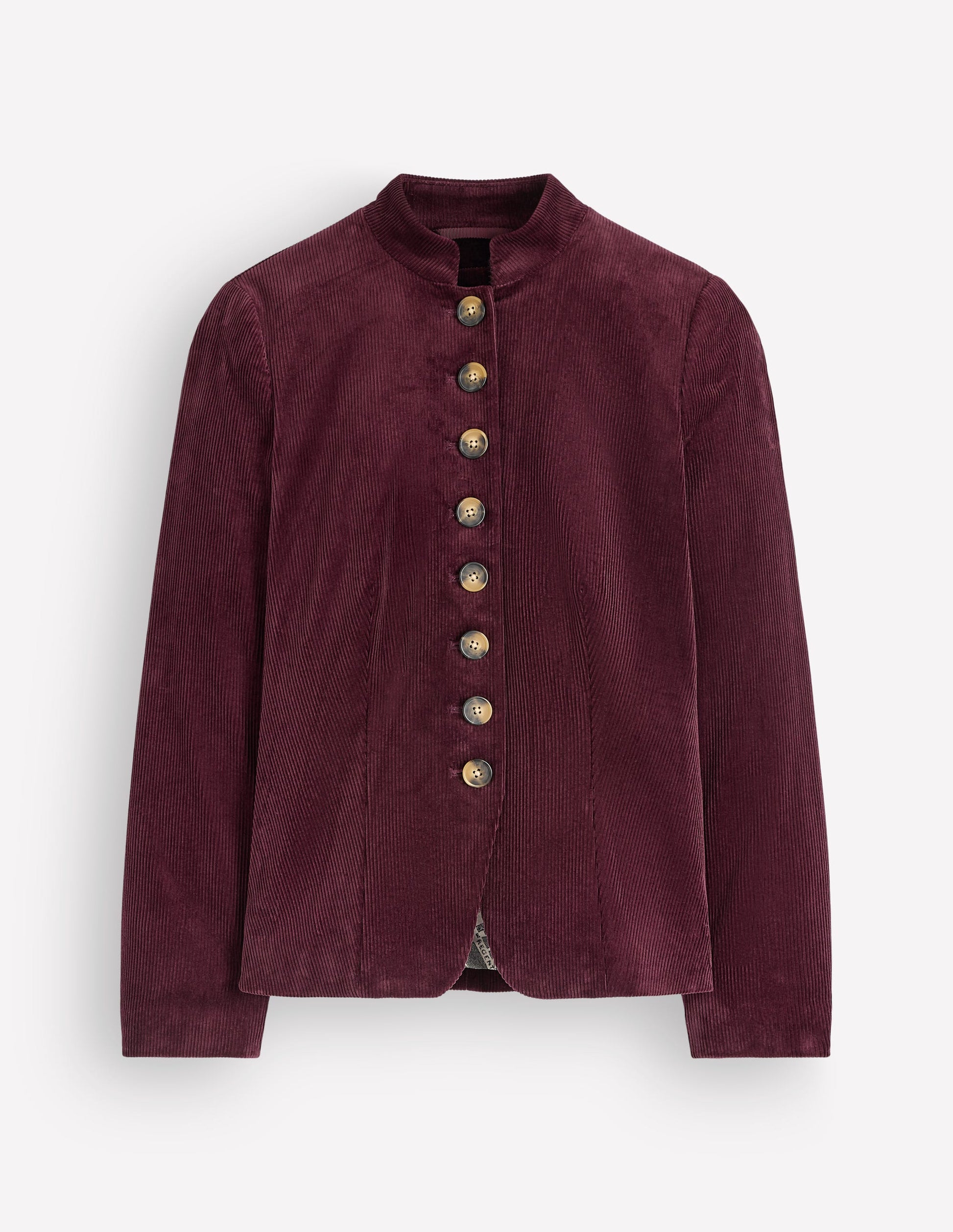 Hereford Military Cord Jacket-Dark Cherry-6
