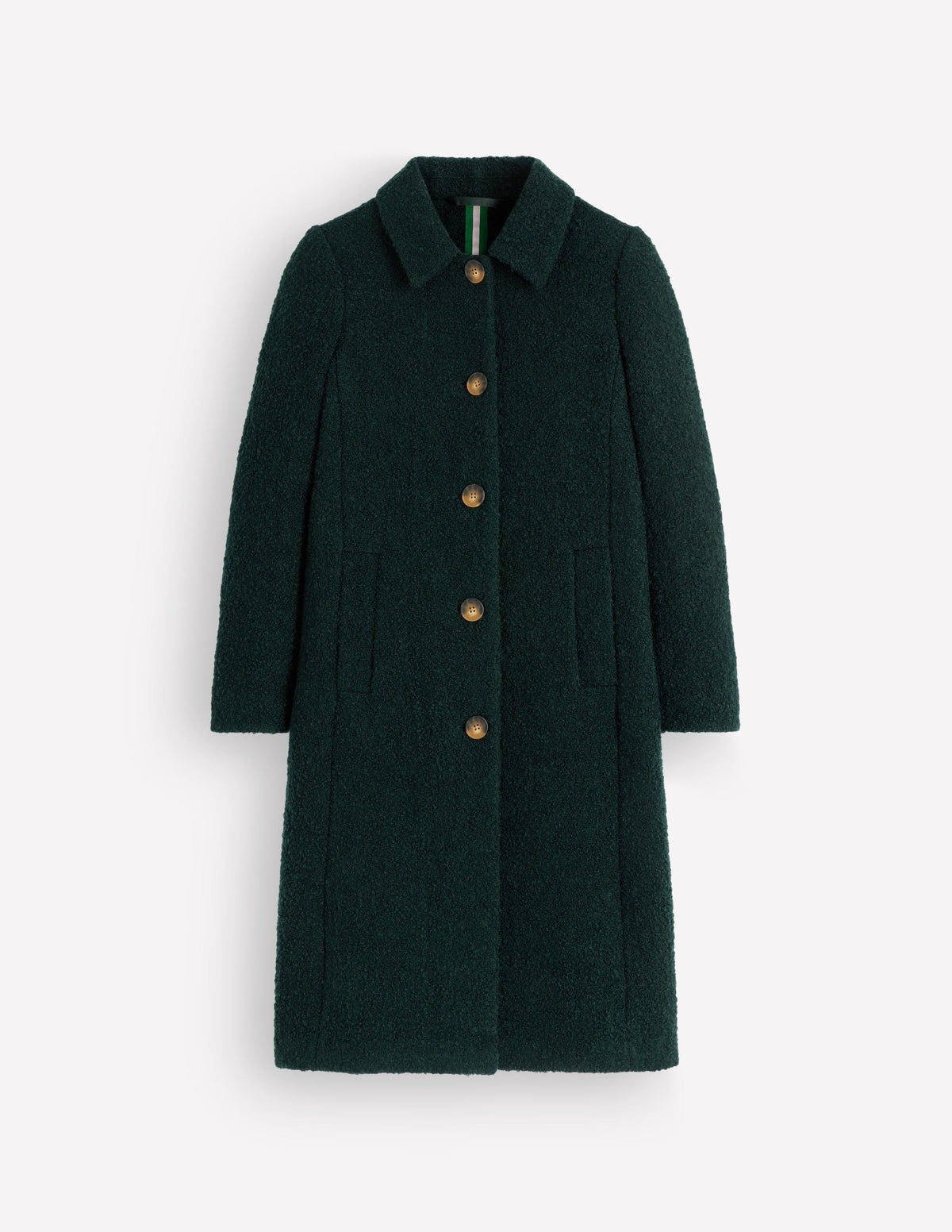 Aylesford Midi Coat-Midnight Emerald - Image 5