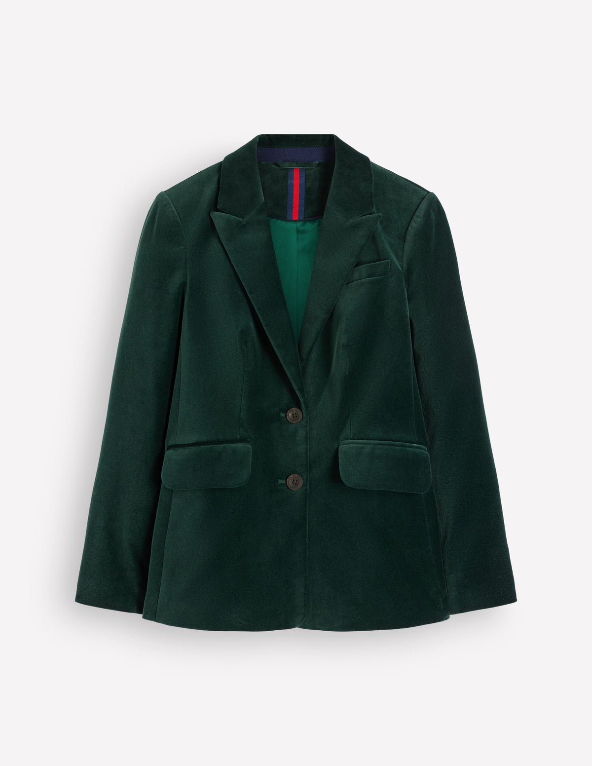 Stamford Velvet Blazer-Midnight Emerald-6