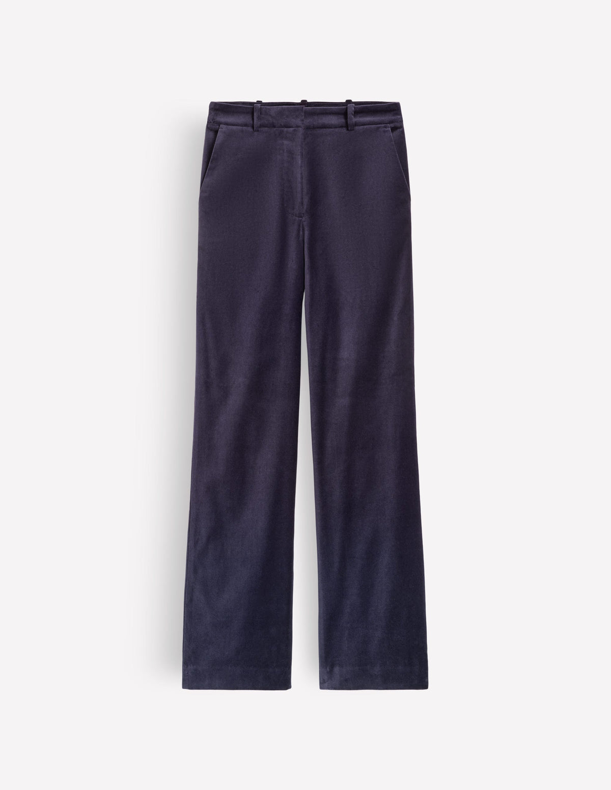 Fitzrovia Velvet Pants-Navy - Image 6