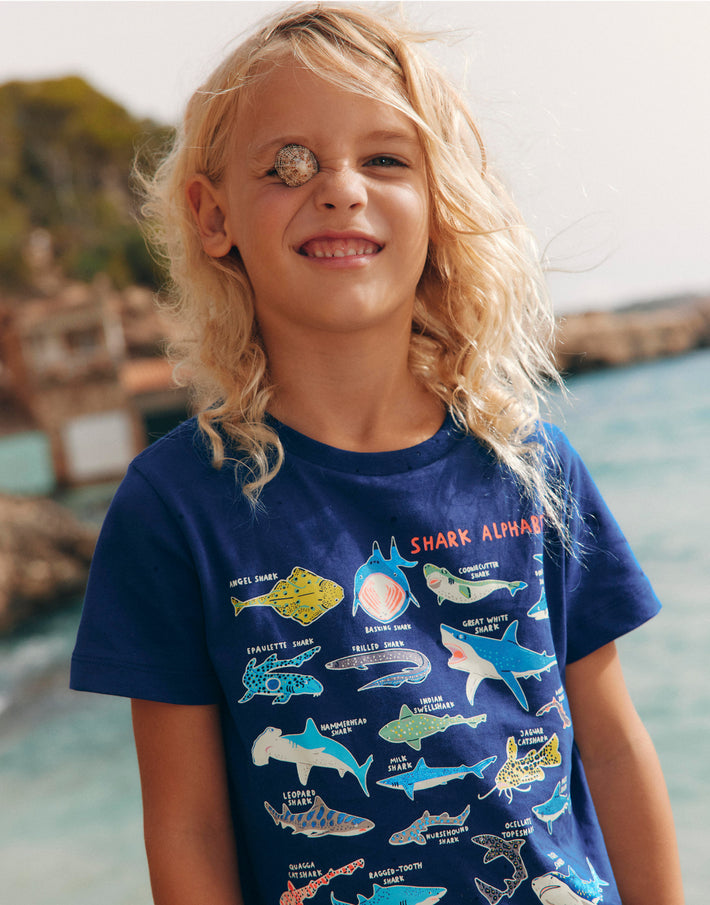 Image link to Boden boys Short Sleeve GITD T-shirt