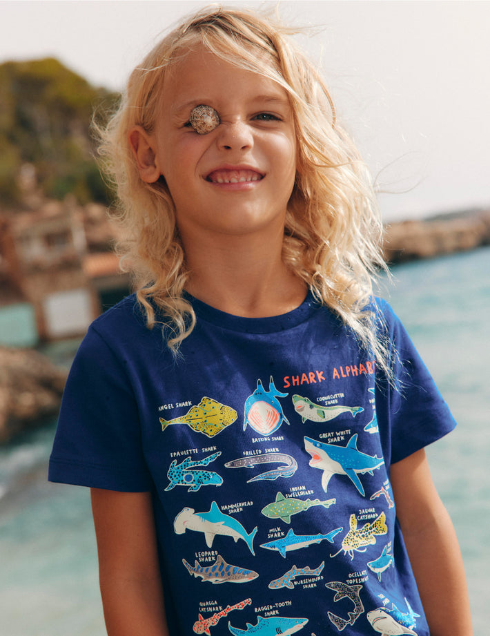 Image link to Boden boys Short Sleeve GITD T-shirt