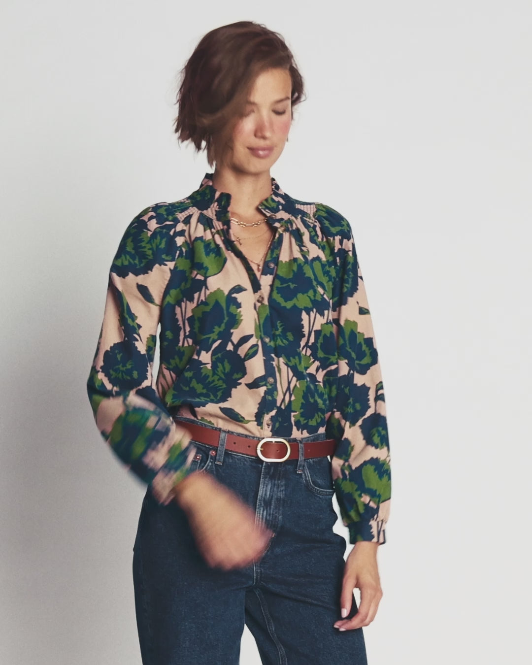 Erica Frill Cord Top