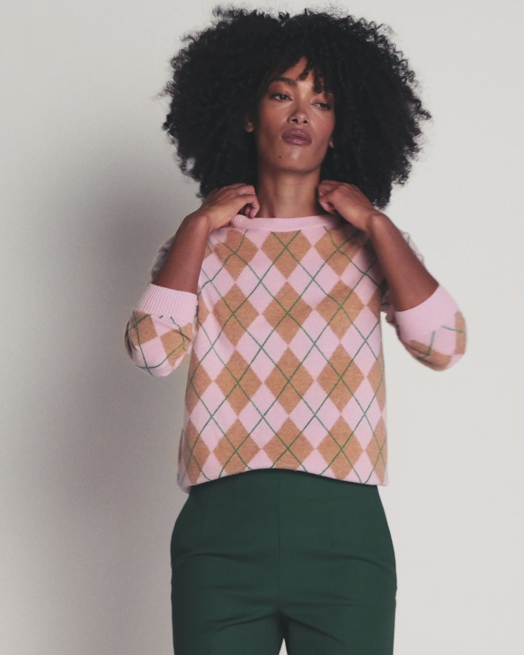 Elsie Cashmere Crew Sweater