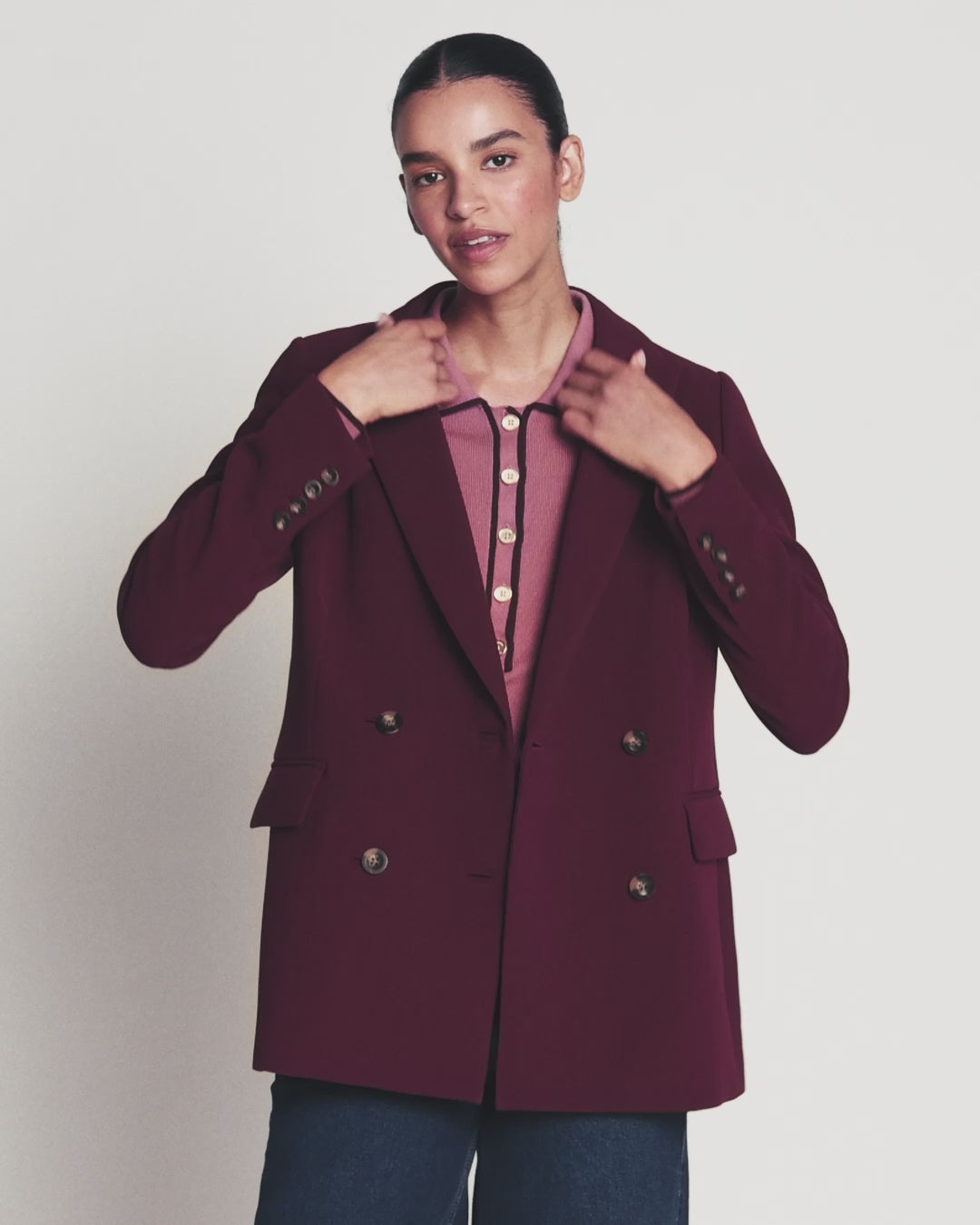 Double Breasted Blazer