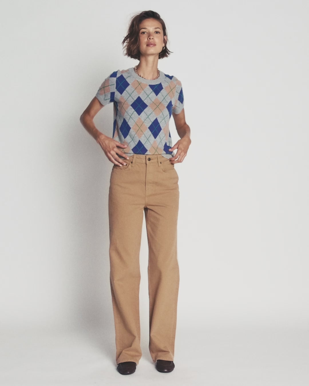 Elsie Cashmere Crew T-shirt