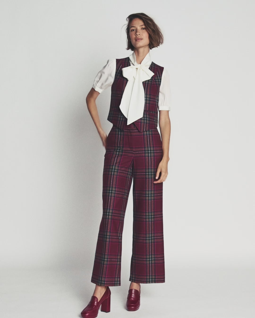 Belgravia Wool Blend Trousers