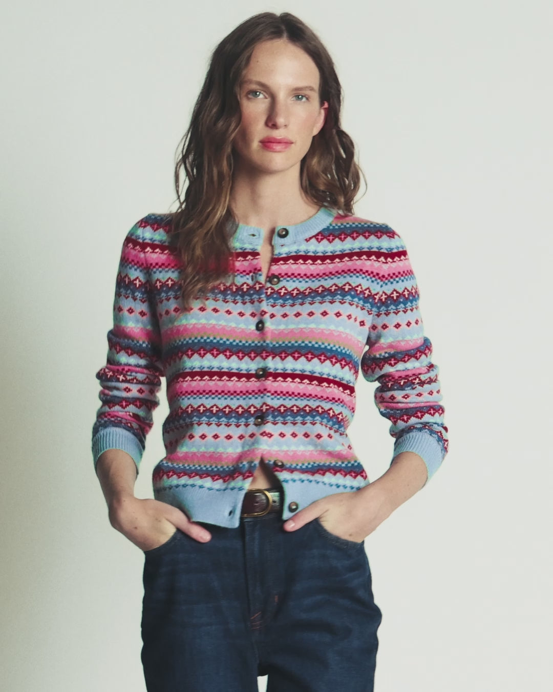 Edie Fair Isle Cardigan